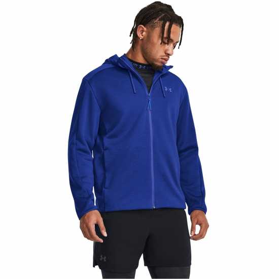 Under Armour Men's Essential Swacket Storm Water Resistant Wind Resistant Performance Training Jacket Команда Роял Under Armour Men's Essential Swacket Storm Water Resistant Wind Resistant Performance Training Jacket Команда Роял