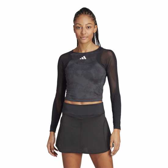 Adidas Горнище С Дълъг Ръкав Tennis Paris Freelift Long Sleeve Top Womens  Дамски тениски и фланелки