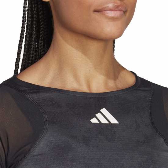 Adidas Горнище С Дълъг Ръкав Tennis Paris Freelift Long Sleeve Top Womens  Дамски тениски и фланелки
