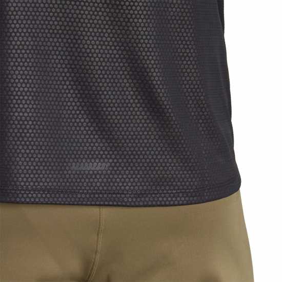 Adidas Мъжка Риза D4T Strength Workout T-Shirt Mens Black/Black Мъжки ризи