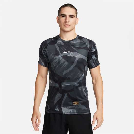 Nike Pro Dri-FIT Men's Short-Sleeve Slim Camo Top  Мъжки ризи