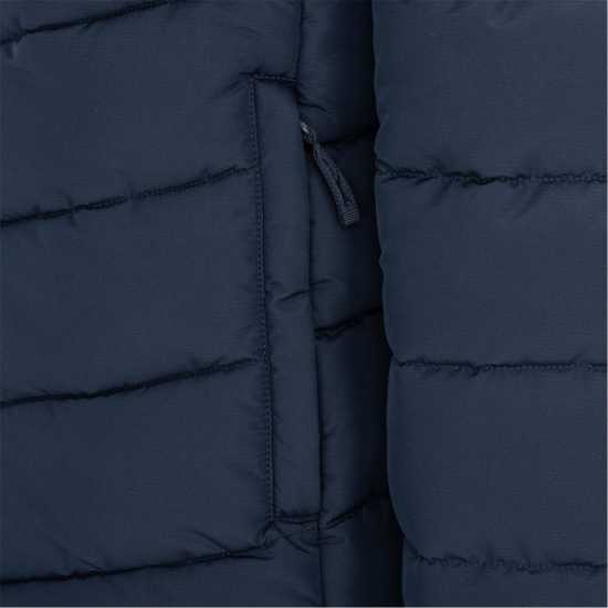 Slazenger Women's  Mid-Length Hooded Long Sleeve Puffer Jacket Нави блейзър 