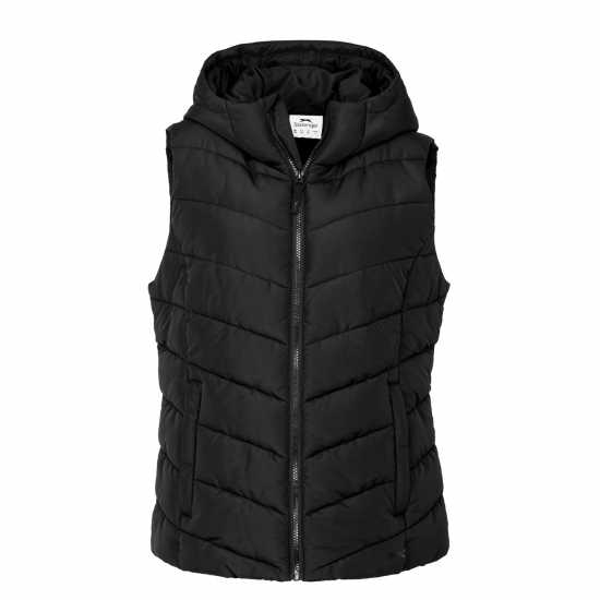 Slazenger Ватирано Елече Padded Gilet Womens  Дамски якета и палта