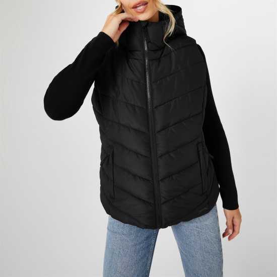 Slazenger Ватирано Елече Padded Gilet Womens  Дамски якета и палта