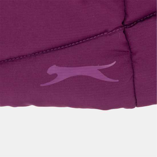 Slazenger Padded Full Zip Gilet Слива 