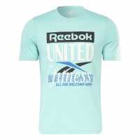 Reebok Мъжка Риза Fitness Logo T-Shirt Mens  Мъжки ризи