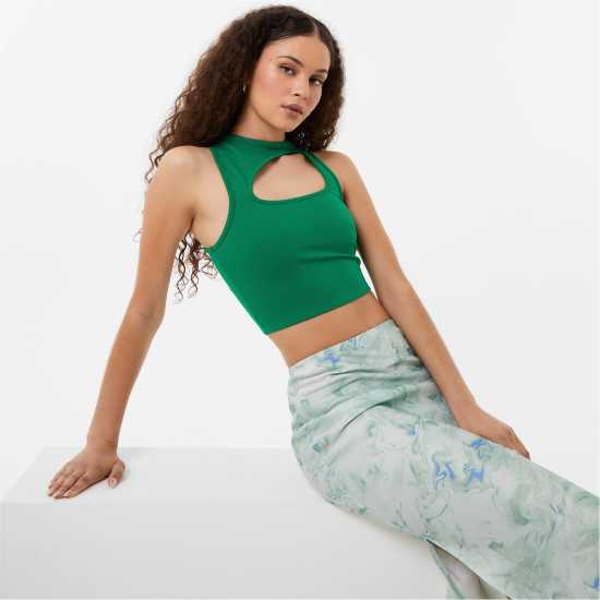 Jack Wills Ponte High Neck Top  Дамско бельо