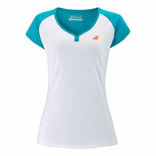 Babolat Тениска Play Cap Sleeve T Shirt  Детски тениски тип поло