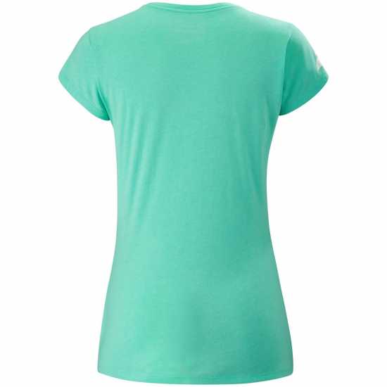 Babolat Exercise Message Tee Turquoise Дамски тениски и фланелки