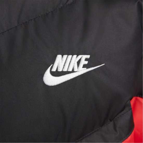 Nike Storm-Fit Windrunner Primaloft Hooded Puffer Mens Black/Red Мъжки грейки