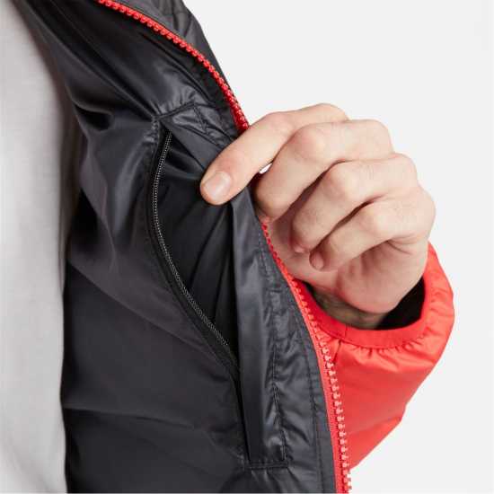 Nike Storm-Fit Windrunner Primaloft Hooded Puffer Mens Black/Red Мъжки грейки