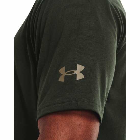Under Armour Project Rock Flag Sn99 Green Мъжки ризи