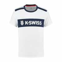 K Swiss Hera Logo T Sn99  Мъжко облекло за едри хора