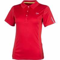 Dunlop Club Polo Ld99 Red Дамски тениски с яка