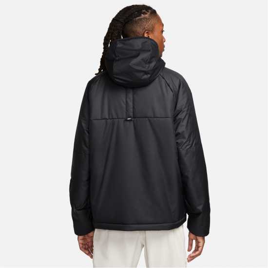 Nike Therma-FIT Repel Hooded Jacket Men's Black/Black Мъжки грейки