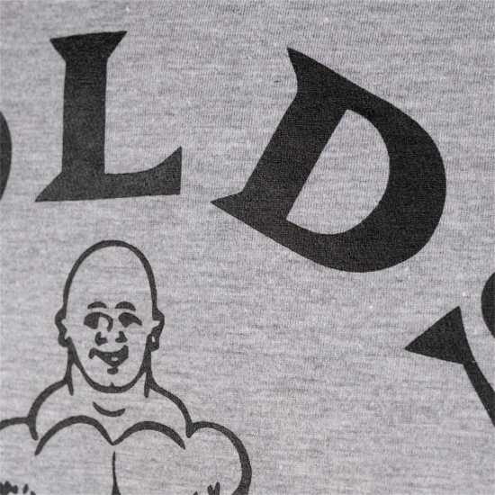 Golds Gym Ss Clssic Joe T Sn99 Lt Grey Marl Мъжки ризи