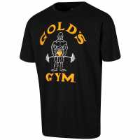 Golds Gym Ss Clssic Joe T Sn99 Black Мъжки ризи