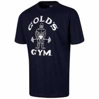 Golds Gym Ss Clssic Joe T Sn99 Navy Мъжки ризи