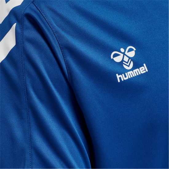 Hummel Xk Poly Jersey S/s Blue Мъжки ризи