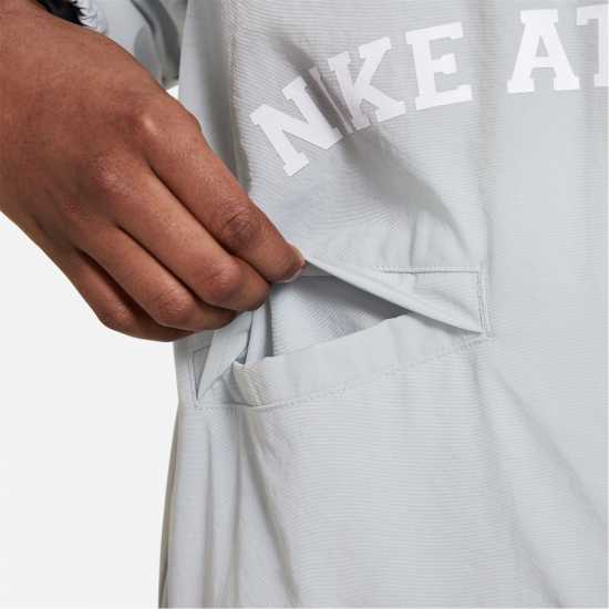 Nike Athletics Repel 1/2-Zip Training Hoodie Light Smoke Grey/White Детски тениски и фланелки