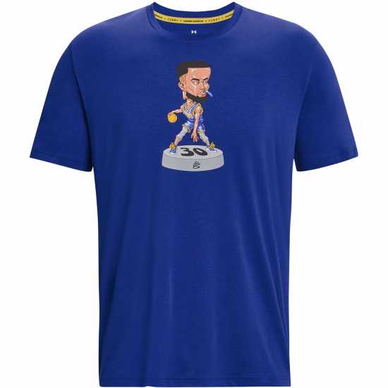 Мъжки тениски и фланелки Under Armour Curry Bobblehead Short Sleeve Mens Under Armour Curry Bobblehead Short Sleeve Mens Мъжки тениски и фланелки