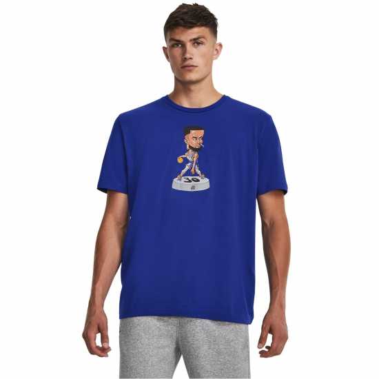 Мъжки тениски и фланелки Under Armour Curry Bobblehead Short Sleeve Mens Under Armour Curry Bobblehead Short Sleeve Mens Мъжки тениски и фланелки