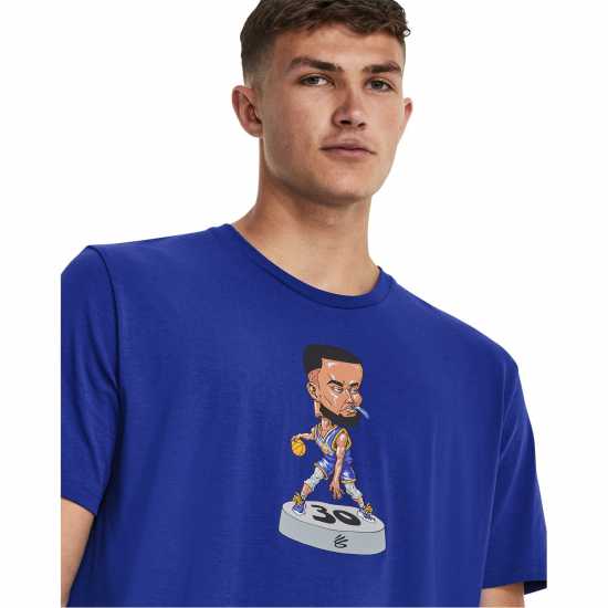 Мъжки тениски и фланелки Under Armour Curry Bobblehead Short Sleeve Mens Under Armour Curry Bobblehead Short Sleeve Mens Мъжки тениски и фланелки