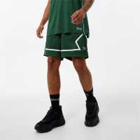 Everlast Basketball Panel Shorts Green Мъжко облекло за едри хора