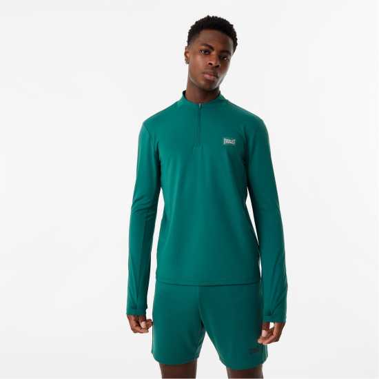 Мъжки тениски и фланелки Everlast Half Zip Funnel Neck Top Mens Everlast Half Zip Funnel Neck Top Mens Мъжки тениски и фланелки