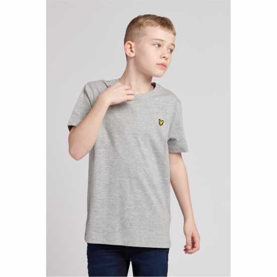 Lyle And Scott Classic Regular Fit T-Shirt Сива Хизър 