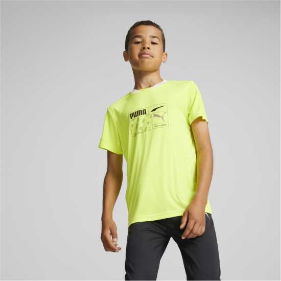 Puma Тениска Sports Graphic T Shirt  Детски тениски и фланелки