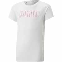 Puma Тениска Fit T Shirt Puma White Детски тениски и фланелки