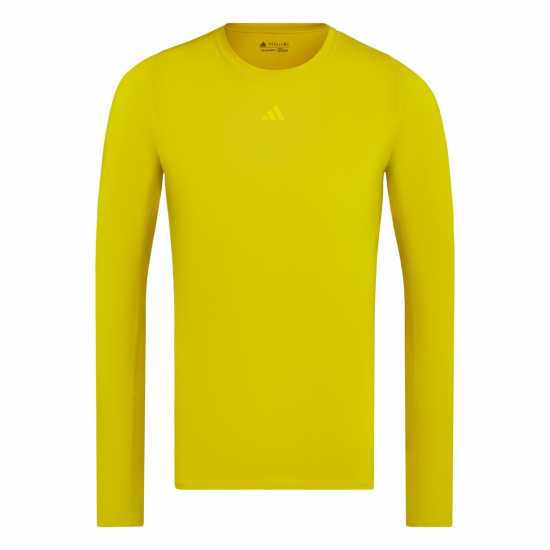 Мъжки долни дрехи Adidas Techfit Aeroready Long Sleeve Long-Sleeve Top Sn99 Отбор Жълто Adidas Techfit Aeroready Long Sleeve Long-Sleeve Top Sn99 Отбор Жълто Мъжки долни дрехи