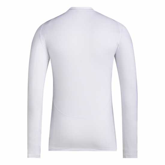 Adidas Techfit Aeroready Long Sleeve Long-Sleeve Top Sn99 Бяло Мъжки долни дрехи