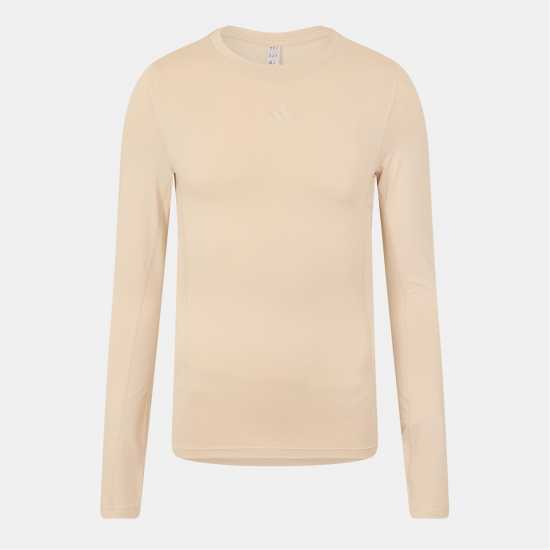 Adidas Techfit Aeroready Long Sleeve Long-Sleeve Top Sn99 Лин Мъжки долни дрехи