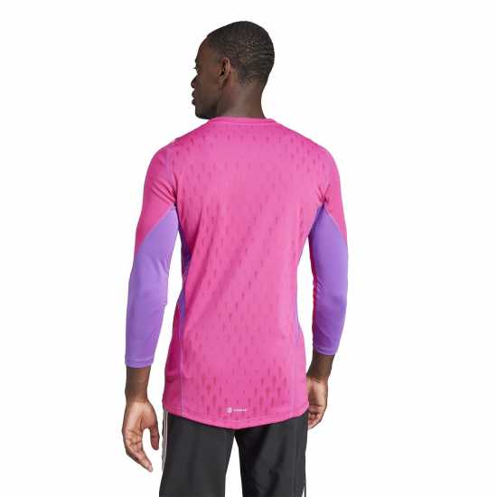 Adidas Olympique Lyonnais Tiro 23 Long Sleeve Goalkeeper Shirt Adults Отбор Мажента Мъжко облекло за едри хора