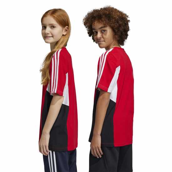 Adidas U 3S Cb Tee Jn99  Детски тениски и фланелки