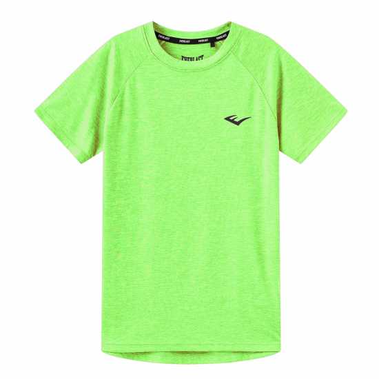 Everlast Flex Tee Junior Флуо зелено 