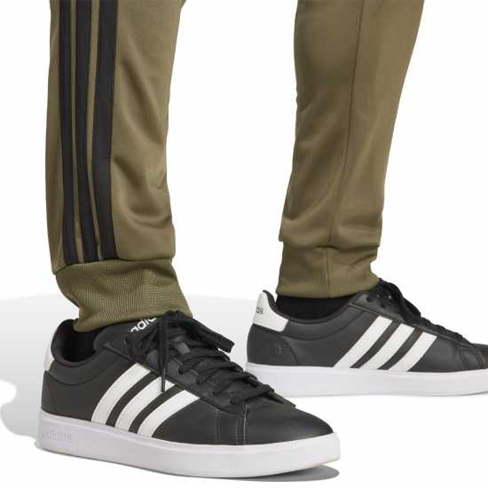 Мъжки спортни екипи в две части Adidas Basic 3 - Stripes Tricot Tracksuit Олива Страта Adidas Basic 3 - Stripes Tricot Tracksuit Олива Страта Мъжки спортни екипи в две части