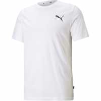 Puma Small Logo Short-Sleeve Performance Gym Top Puma Small Logo Short-Sleeve Performance Gym Top