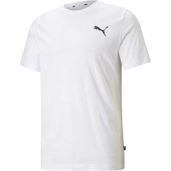 Puma Small Logo Short-Sleeve Performance Gym Top  