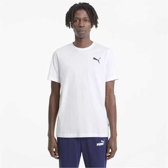 Puma Small Logo Short-Sleeve Performance Gym Top  