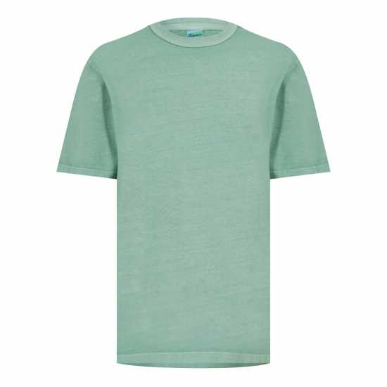 Reebok Мъжка Тениска Natural Dye T Shirt Mens Lgtsag - Мъжки ризи