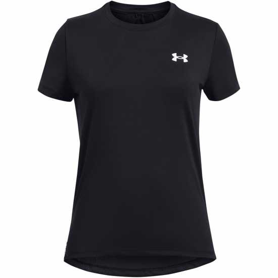 Детски тениски и фланелки Under Armour Armour Knockout Tee Gym Top Girls Black Under Armour Armour Knockout Tee Gym Top Girls Black Детски тениски и фланелки