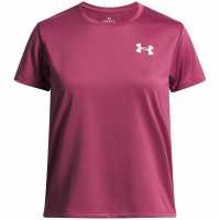 Under Armour Tech Ss Jn54 Fuchsia Dusk Детски тениски и фланелки