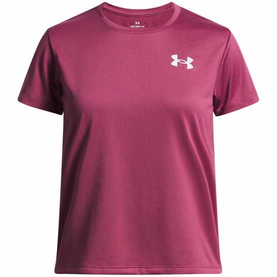 Under Armour Tech Ss Jn54 Fuchsia Dusk Детски тениски и фланелки