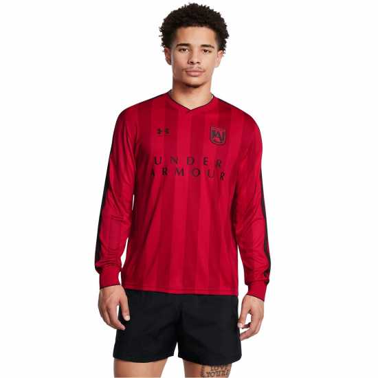 Under Armour Terrace Jersey Sn99 Червено Мъжки тениски и фланелки