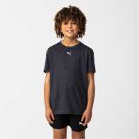 Puma Train T-Shirt Junior Тъмно сиво Детски тениски и фланелки