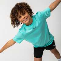 Puma Train T-Shirt Junior Търкоаз Детски тениски и фланелки