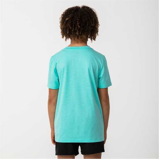 Puma Train T-Shirt Junior Търкоаз Детски тениски и фланелки